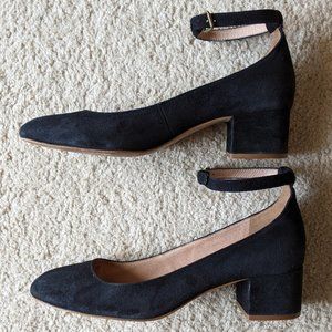 Madewell The Inez Ankle-Strap Shoes